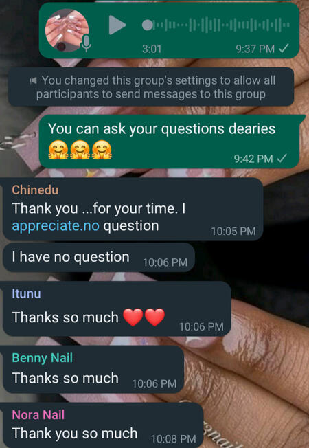 **BEGINNER'S NAIL MASTER CLASS**